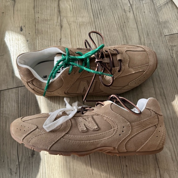 Miu Miu x New Balance 530 Collaboration – Beige Suede (Size 42) - Picture 1 of 6